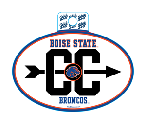 Boise State Decal Boise State Cross Country Oval