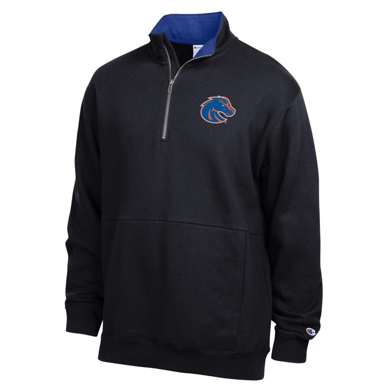 Boise State Quarter Zip - Front Pocket by Champion (SKU 13453282659) Boise State Quarter Zip - Front Pocket by Champion - main view