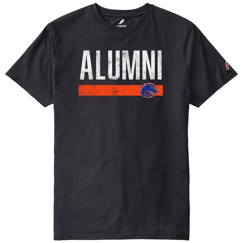 Boise State T-Shirt - Alumni Over Bar and Logo by League Collegiate Wear (SKU 13439651659) Boise State T-Shirt - Alumni Over Bar and Logo by League Collegiate Wear - main view