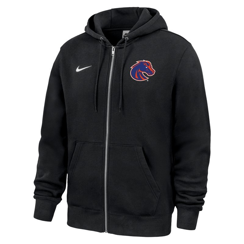 Boise State Hoodie - Full Zip Logo by Nike (SKU 13422486659) Boise State Hoodie - Full Zip Logo by Nike - main view