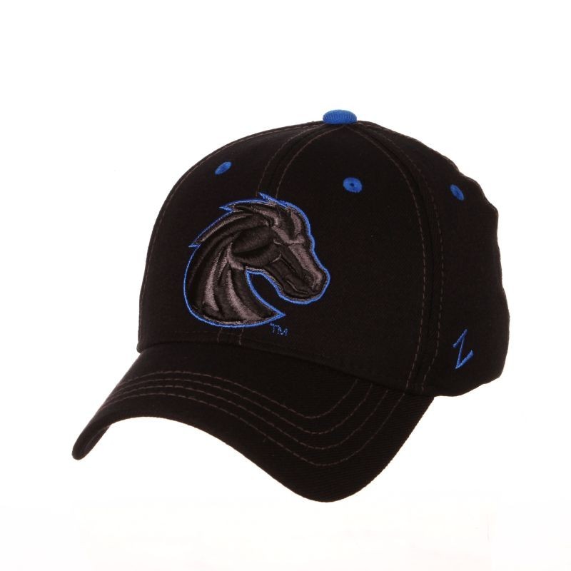 Boise State Cap - Black Element Bronco Logo by Zephyr (SKU 13489540659) Boise State Cap - Black Element Bronco Logo by Zephyr - main view