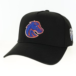 Boise State Cap - Bronco and Pac-12 Logo Coach, Black by Legacy Athletic - main view