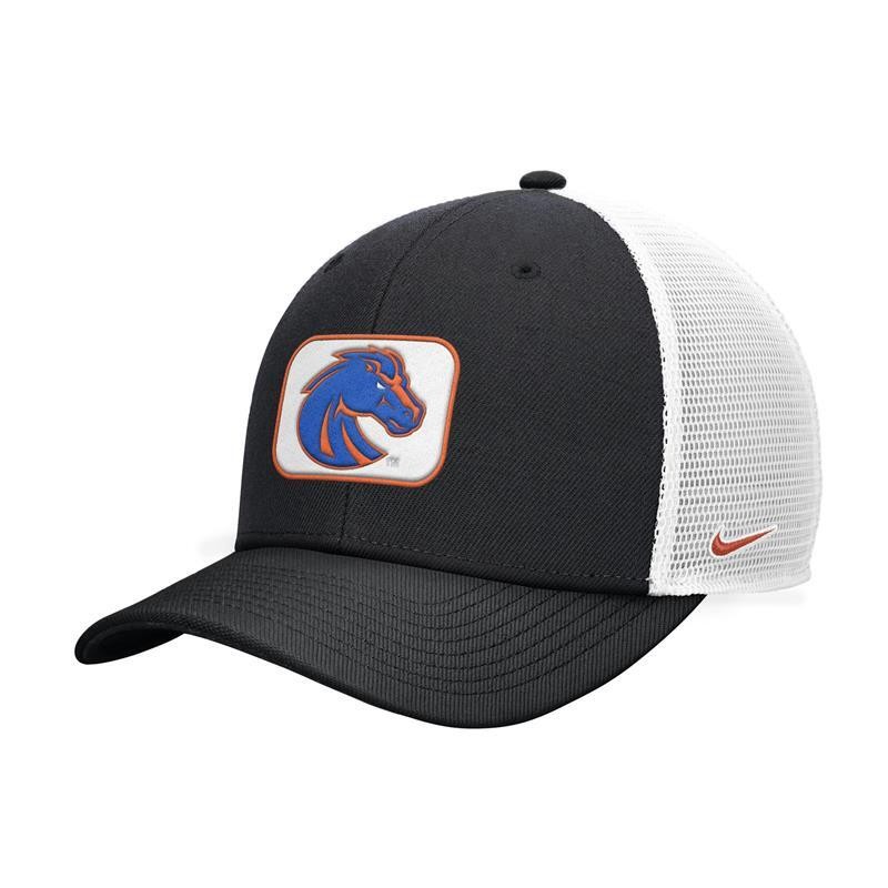 Boise State Cap - Embroidered Patch Trucker Snapback by Nike (SKU 13414788659) Boise State Cap - Embroidered Patch Trucker Snapback by Nike - main view