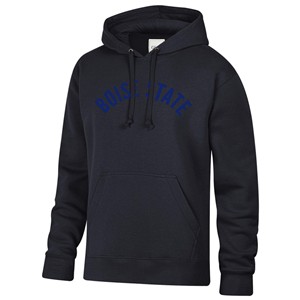 Boise State Men's Hoodie - Arch Bouclé Wordmark by Big Cotton - main view