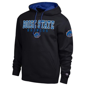 Boise State Hoodie - Wordmark Logo Sleeve by Champion - main view
