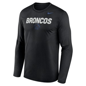 03 - Boise State Long Sleeve T-Shirt - Coaches Collection Broncos by Nike - main view