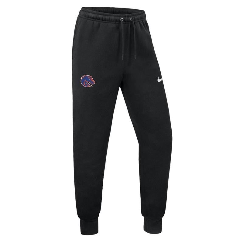 Boise State Joggers - Bronco Head Left Leg Black by Nike (SKU 13433888659) Boise State Joggers - Bronco Head Left Leg Black by Nike - main view