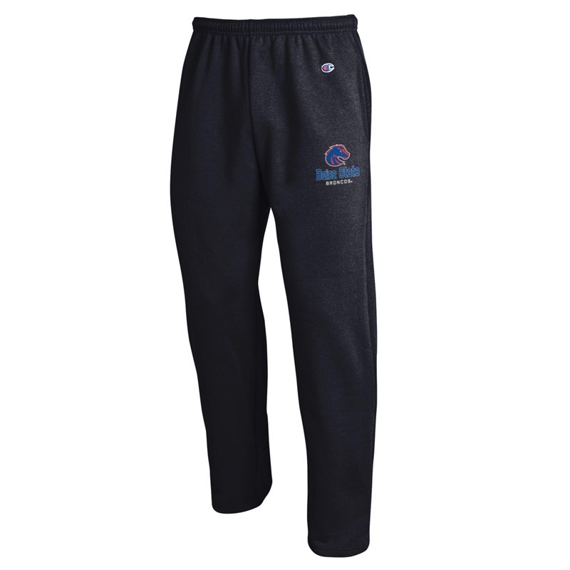 Boise State Pants - Open Bottom Logo Over Broncos by Champion (SKU 13484095659) Boise State Pants - Open Bottom Logo Over Broncos by Champion - main view