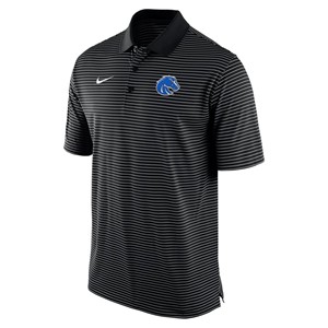 19 - Boise State Polo - Coach Tour Stripe by Nike - main view