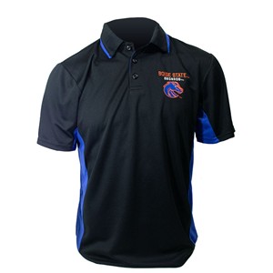Boise State Men’s Polo - Tipped Collar Athletic Logo by Champion - main view