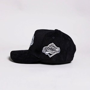 Boise State Cap - Blacktop Bronco Head Black by Woodn Grail -  3