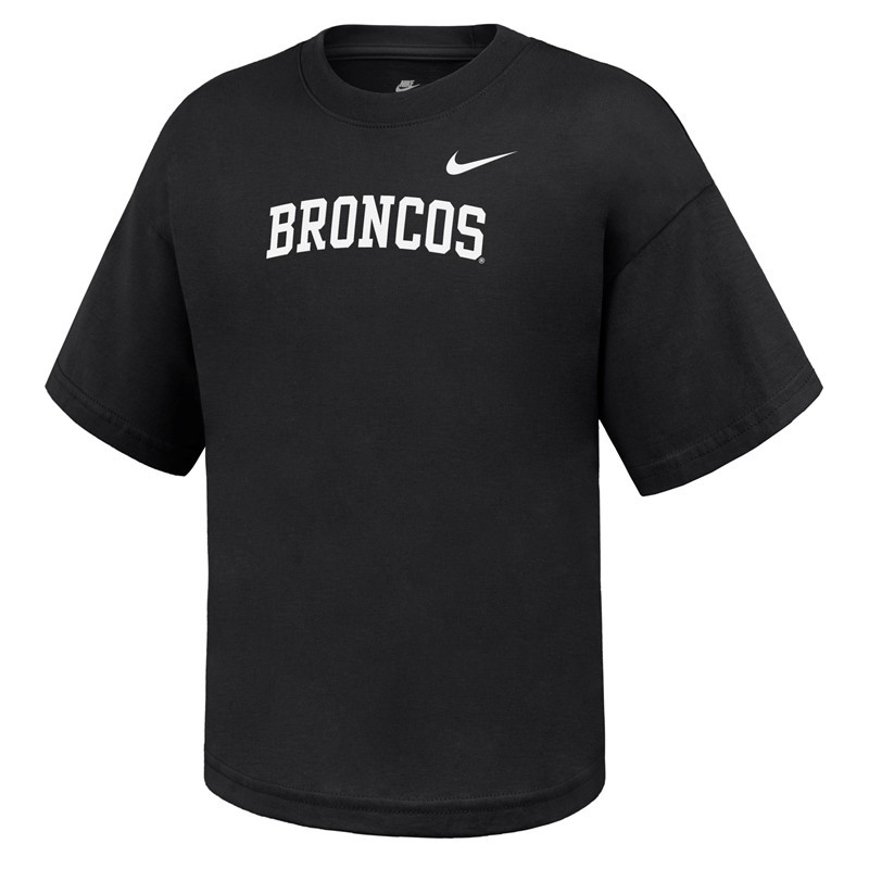 23 - Boise State Youth Girls’ Boxy T-Shirt - Broncos Wordmark by Nike (SKU 13446369659) 23 - Boise State Youth Girls’ Boxy T-Shirt - Broncos Wordmark by Nike - main view