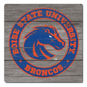Boise State Desktop Block - Bronco Logo by Timeless Etchings - main view