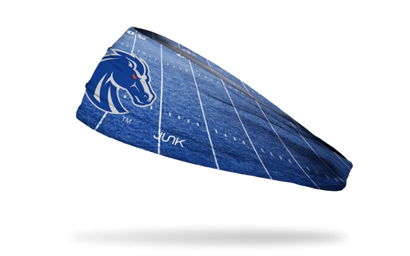 Boise State Headband - Blue Turf Big Bang Lite by JUNK (SKU 13498207654) Boise State Headband - Blue Turf Big Bang Lite by JUNK - main view