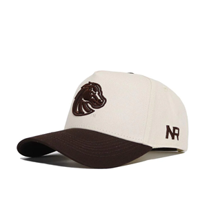 Boise State Hat Brown Bronco State on Side by No Rivals