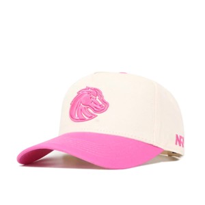 19- Boise State Adjustable Hat - Pink Out Bronco Head by No Rivals - main view