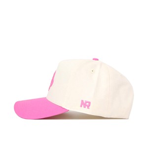Boise State Cap - Pink Out Bronco Head Cream and Pink by No Rivals -  2