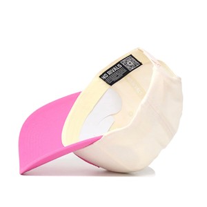 Boise State Cap - Pink Out Bronco Head Cream and Pink by No Rivals -  4