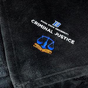 Image of BOISE STATE CRIMINAL JUSTICE BLANKET -  1
