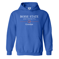 Image of Boise State Grandpa Hood Under University Logo In Line