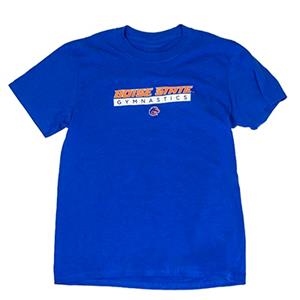 Image of BOISE STATE GYMNASTICS YOUTH TEE -  royal