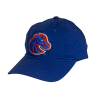 Image of Boise State Hat Bronco Logo Cotton Adj-Royal