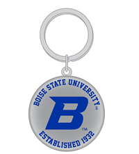 Image of Boise State Keychain Est 1932 Medallion