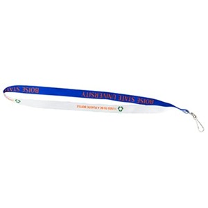 Boise State Lanyard Recycled Boise State Wordmark Repeating - main view