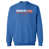 Boise State Mom Crew Bronco Over University Logo