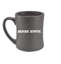 Image of BOISE STATE MUG MATTE STEEL GRAY FULL COLOR BRONCO -  1
