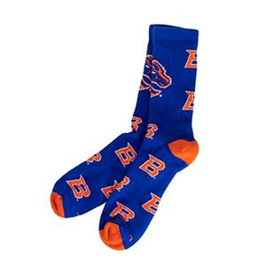 Image of Boise State Sock Dress Logo And B