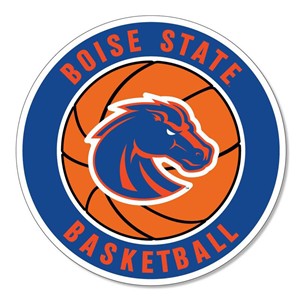 Boise State Auto Magnet Basketball - main view