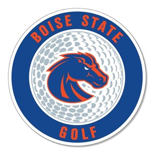 Boise State Auto Magnet Golf Ball - main view