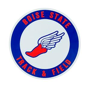 Boise State Magnet Track & Field Circle 2.5"