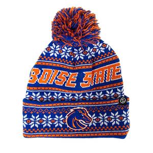 Boise State Beanie Logo Pom Blitzen