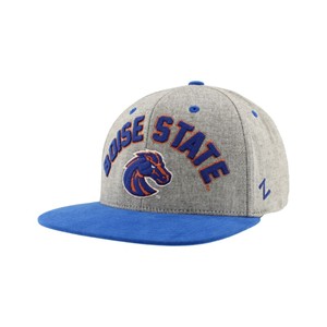 Boise State Hat - Flat Bill Brushed Cotton Snapback by Zephyr - main view