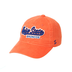 Image of Boise State Hat Script Logo Adj Dallas