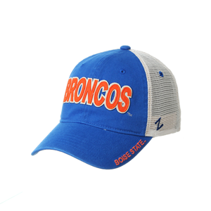 Image of Boise State Hat Broncos Embd Patch Mesh Back Adj