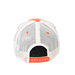 BOISE STATE HAT SCRIPT OVER BRONCOS MESH BACK ORANGE -  1