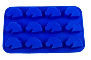 Boise State Silicone Ice Cube Tray - Bronco Logo by MasterPieces - main view