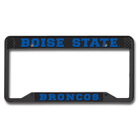 Boise State License Plate Frame Powder Coat Broncos