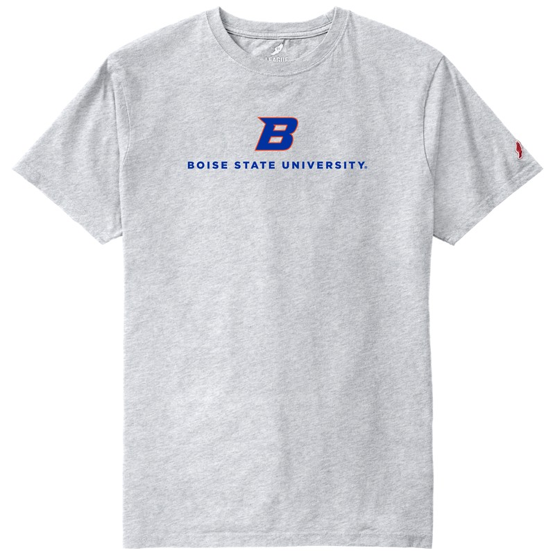 Boise State T-Shirt - B Logo by League Collegiate Wear (SKU 13480721531) Boise State T-Shirt - B Logo by League Collegiate Wear - main view