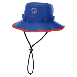 Boise State Hat Boonie Bucket With Orange Trim