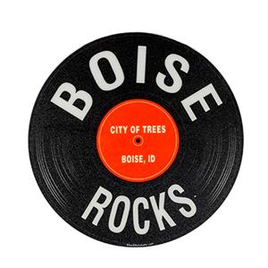 Boise, Id Decal Rocks Record Idahome
