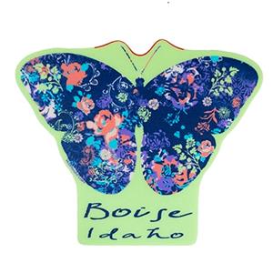 Boise, Id Decal Beautiful Butterfly
