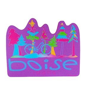 Boise, Id Decal Pastel Pines