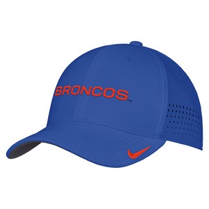 Boise State Cap - Broncos Swoosh on Bill by Nike - main view