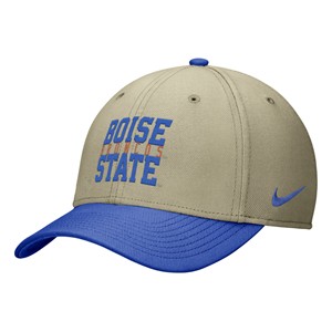 Boise State Cap - Broncos Between Wordmark Beige by Nike - main view