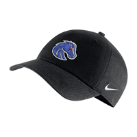 Image of BOISE STATE HAT BRONCO LOGO CAMPUS CAP -  black