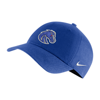 Image of BOISE STATE HAT BRONCO LOGO CAMPUS CAP -  royal